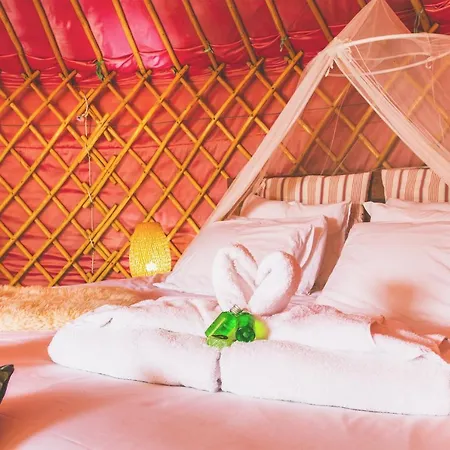 De Arrieta Village - Yurts And Stone - Shared Pool - Walking Distance To Arrieta - Off Grid Resort