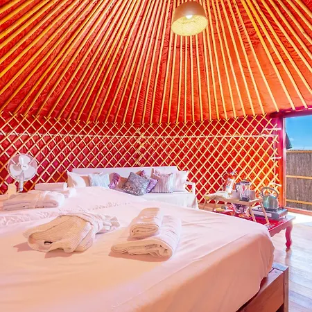 Resort De Arrieta Village - Yurts And Stone - Shared Pool - Walking Distance To Arrieta - Off Grid